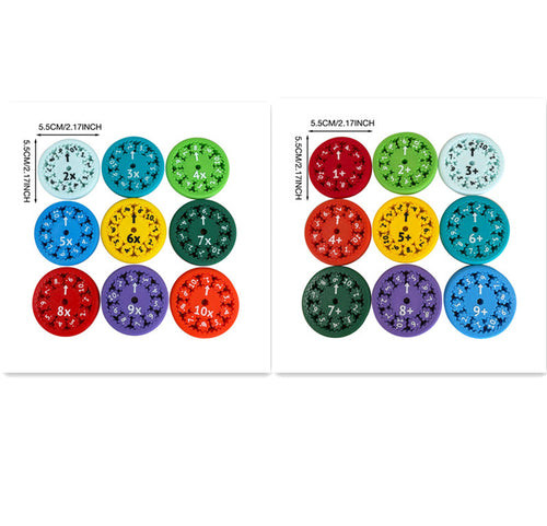 Math Fidget Spinners Fingertip Math Puzzle Toys Math Games Math