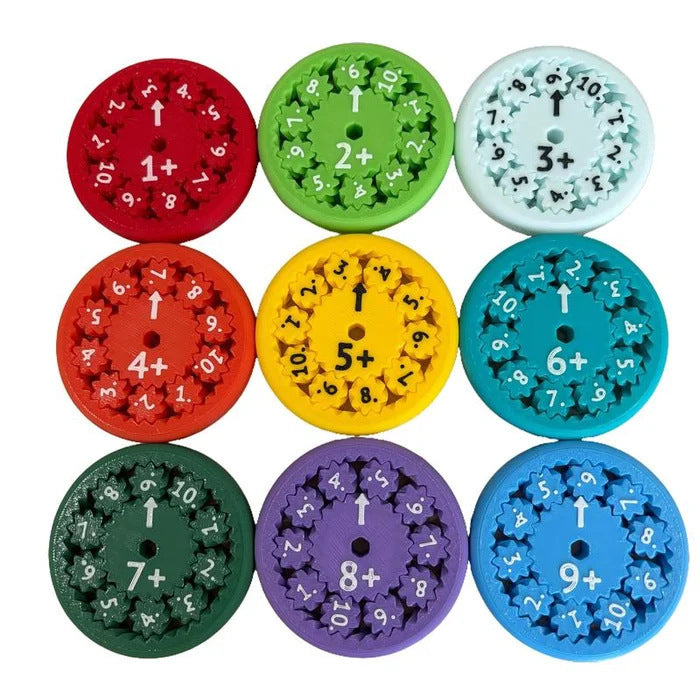 Math Fidget Spinners Fingertip Math Puzzle Toys Math Games Math