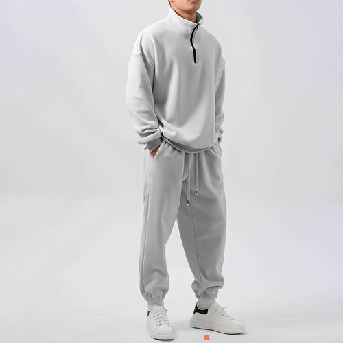 LUXEEDIT Edition Men's Fleece Tracksuit – Wide Fit, Ultimate Comfort