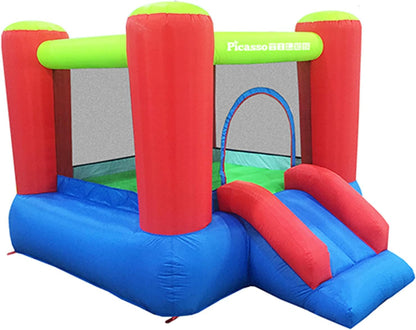 8x7 Junior Inflatable Bouncer Slide with 50 Balls