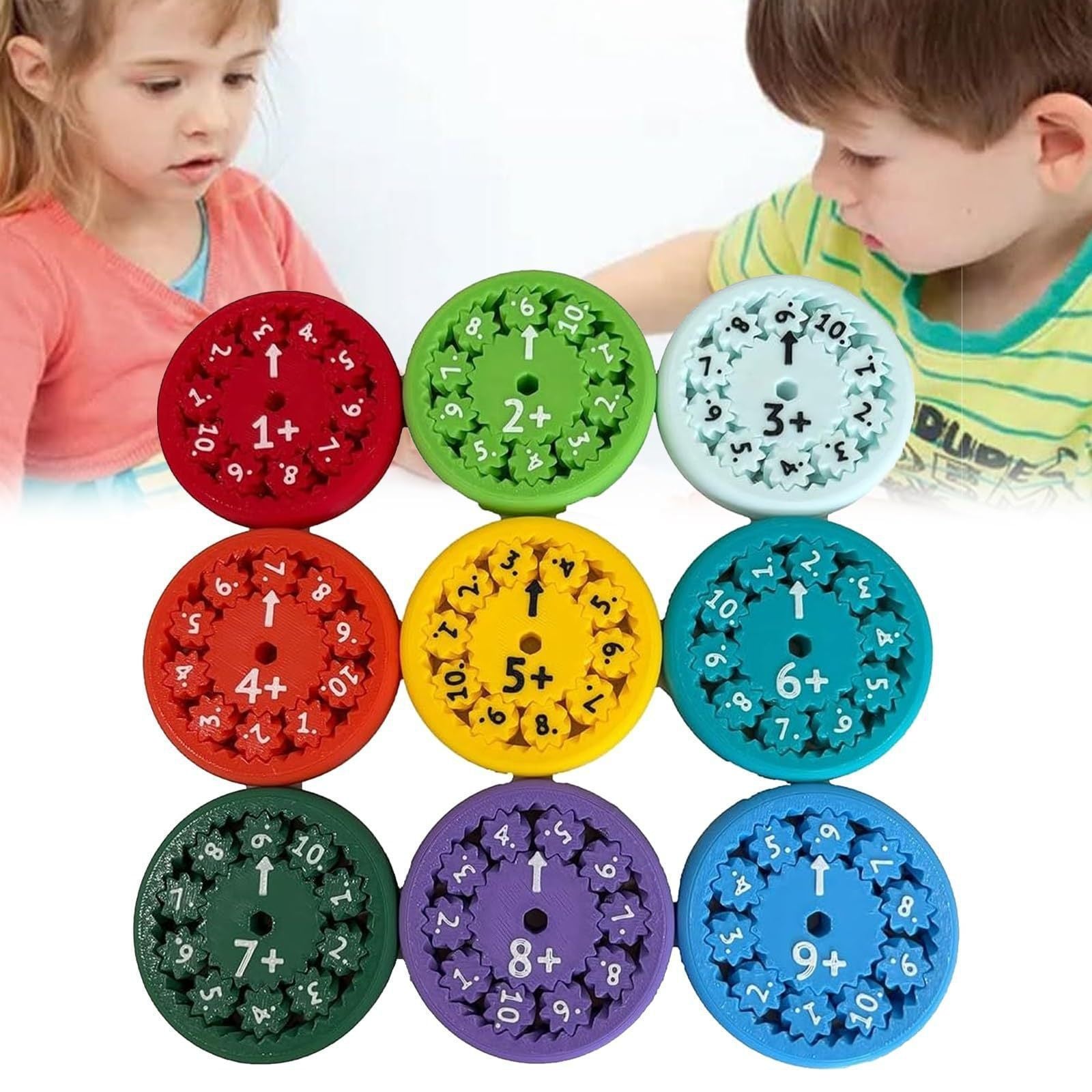 Math Fidget Spinners Fingertip Math Puzzle Toys Math Games Math