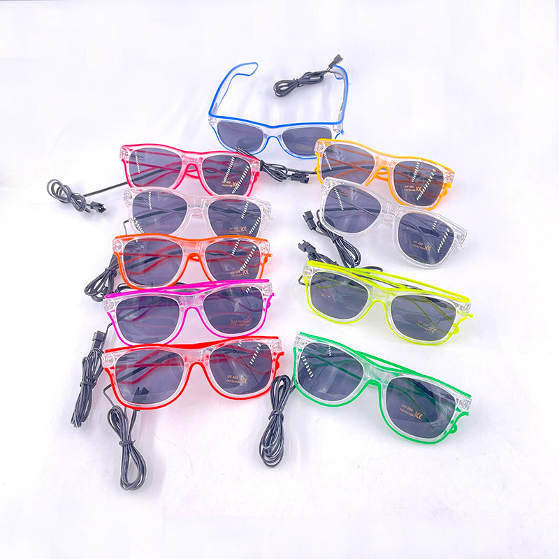 Glow Eyewear Trendy Club Show Dance Event Accessories