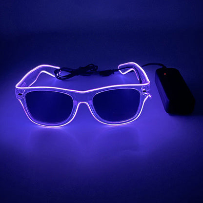 Glow Eyewear Trendy Club Show Dance Event Accessories