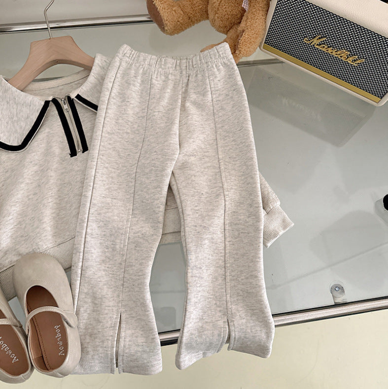 Trendy Casual Two-piece Outfit for Girls