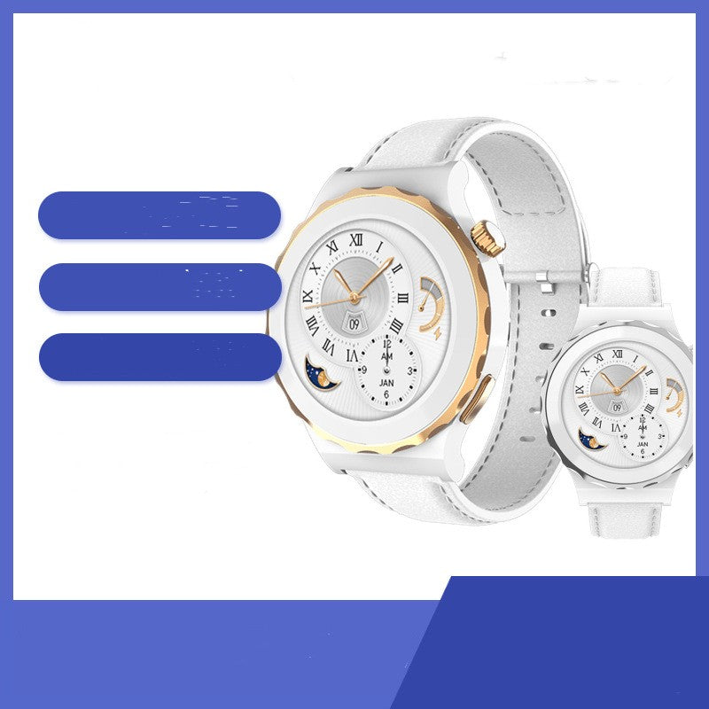 Athletic Timepiece Featuring Porcelain Band