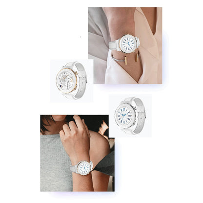 Athletic Timepiece Featuring Porcelain Band