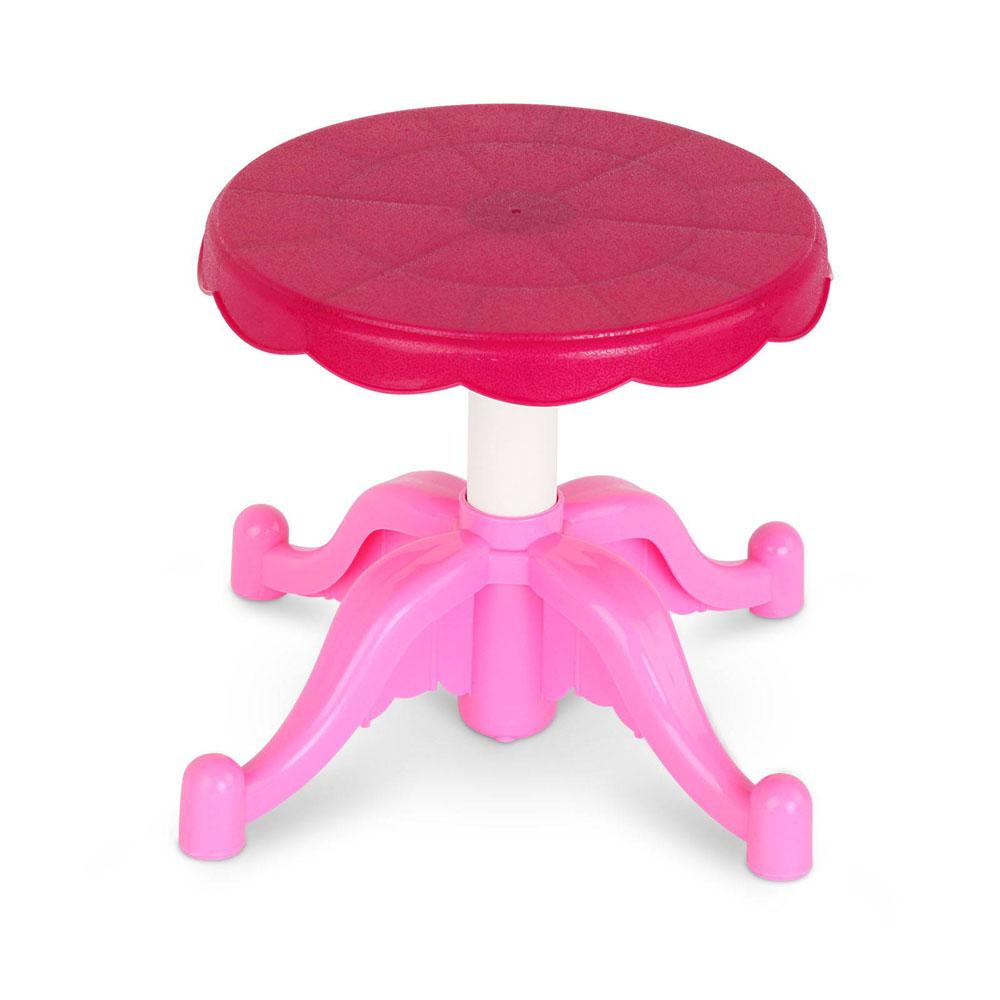 Keezi Kids Pretend Makeup Play Set Dressing Table Chair Girls Toys