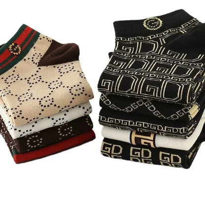 5/10 pcs Men's Thin Breathable Low-Cut Socks - Anti-Odor,