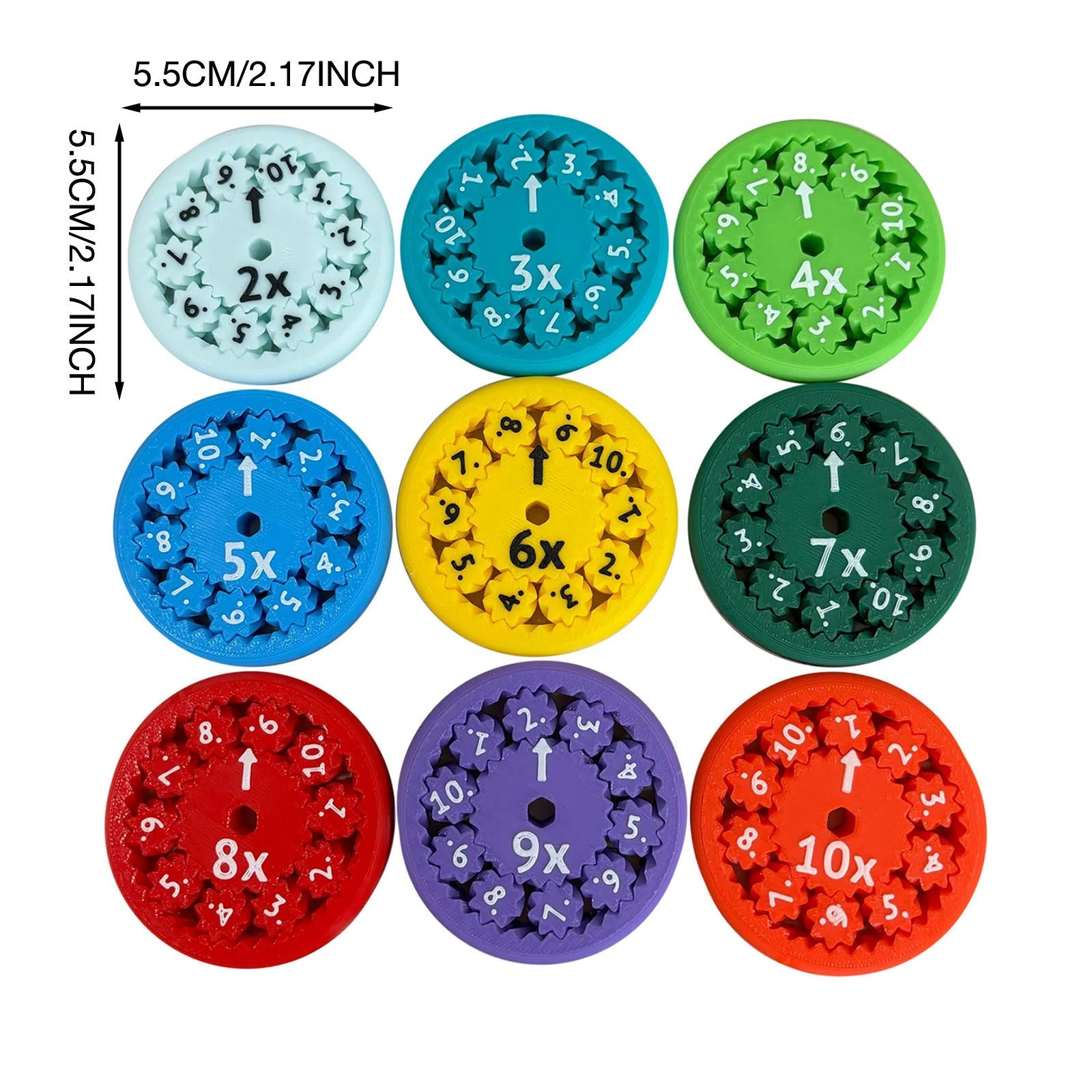 Math Fidget Spinners Fingertip Math Puzzle Toys Math Games Math
