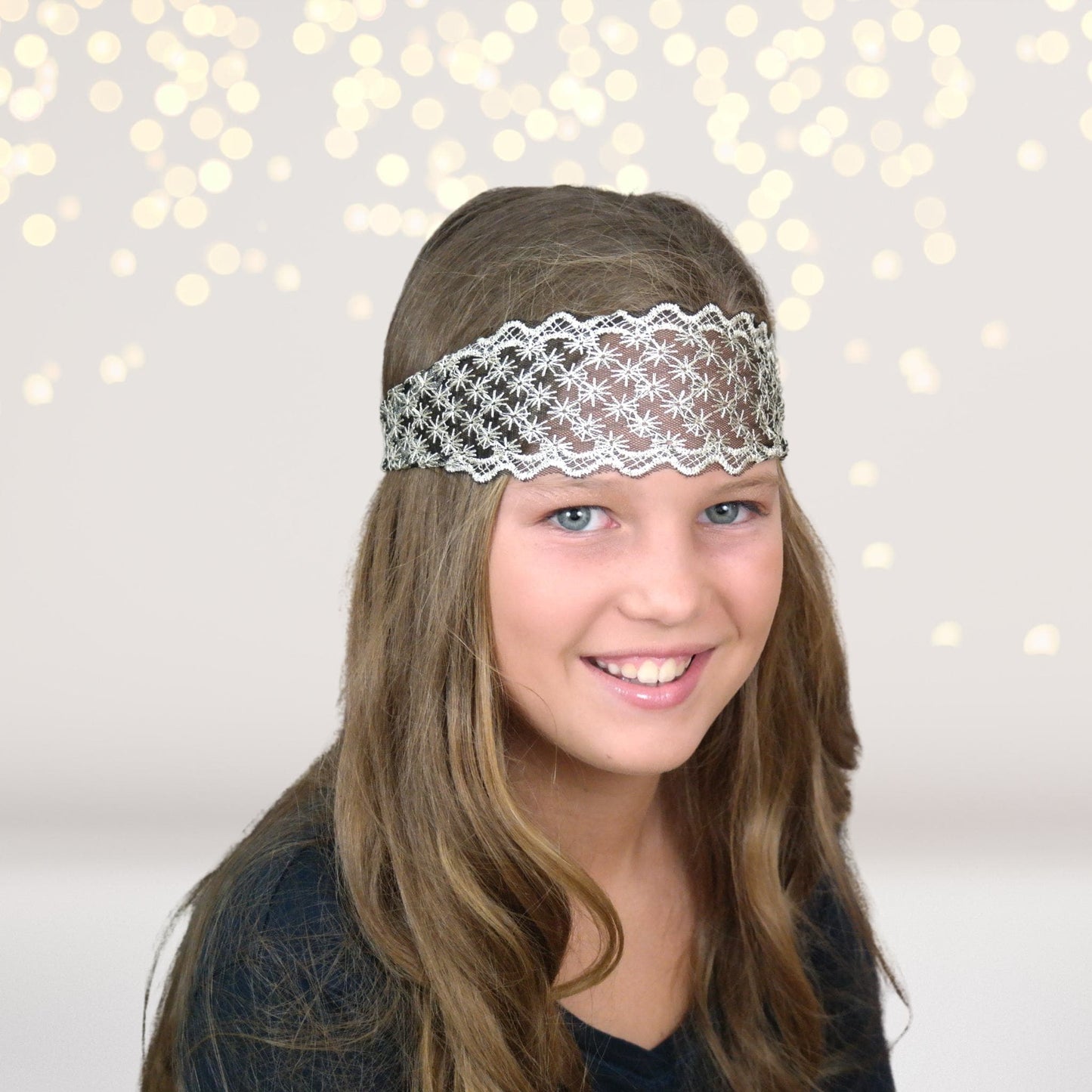 Bohemian Wide Lace Headband