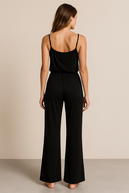 Women's suspenders jumpsuit