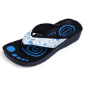 Lotusfeet Blue Footwear For Women LF0859