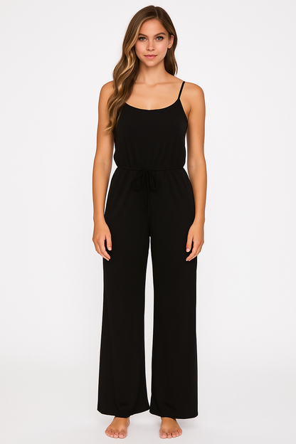 Women's suspenders jumpsuit