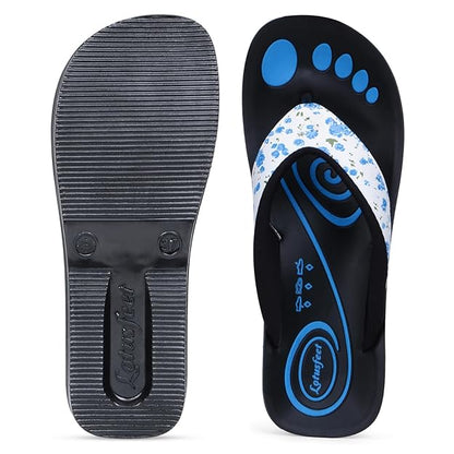 Lotusfeet Blue Footwear For Women LF0859