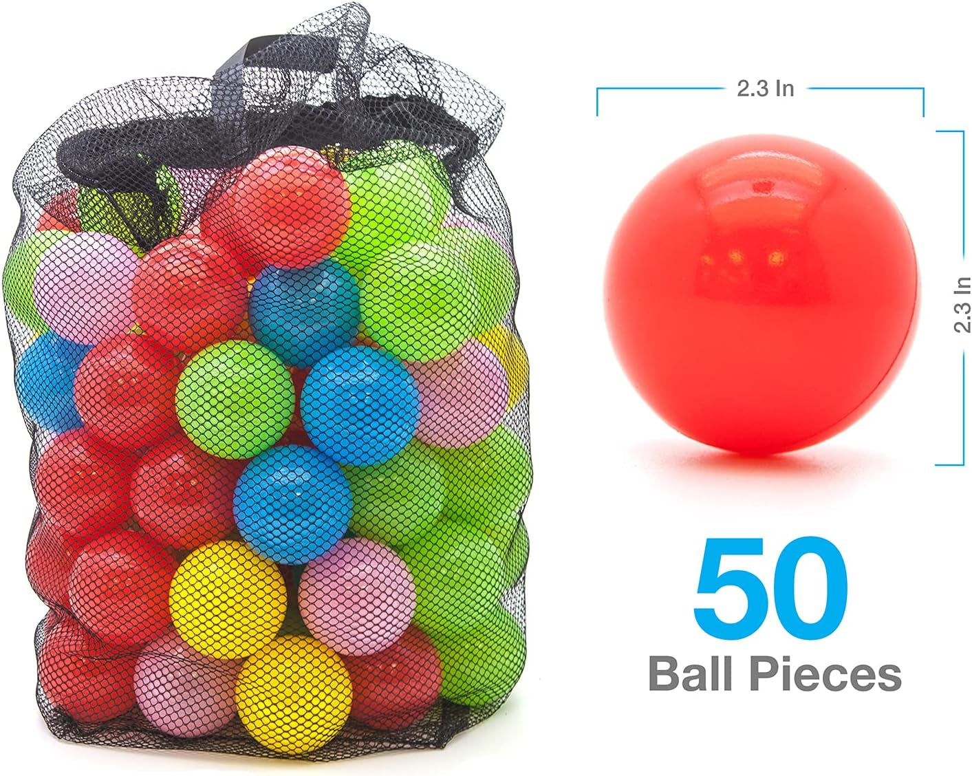 8x7 Junior Inflatable Bouncer Slide with 50 Balls