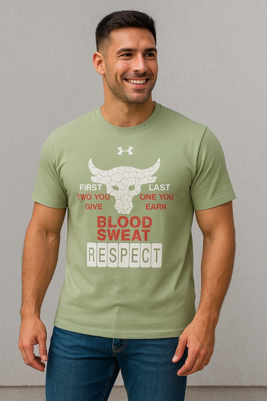 T-shirt for Men-Yellow (Size-2XL)